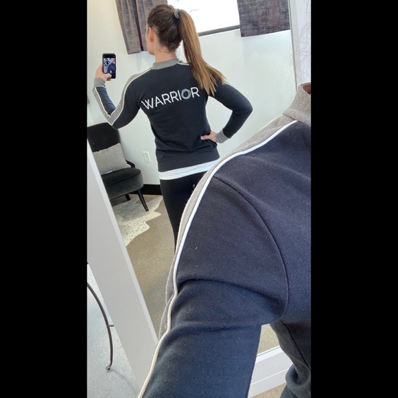 Warrior bomber zip up sweatshirt. Small - Picture 1 of 5